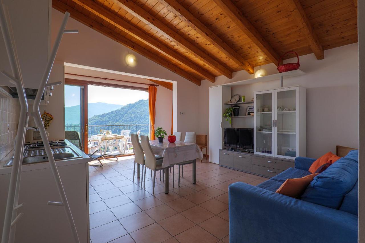 Ferienwohnung Panoramic'S Loft Tramonto Verbania Exterior foto