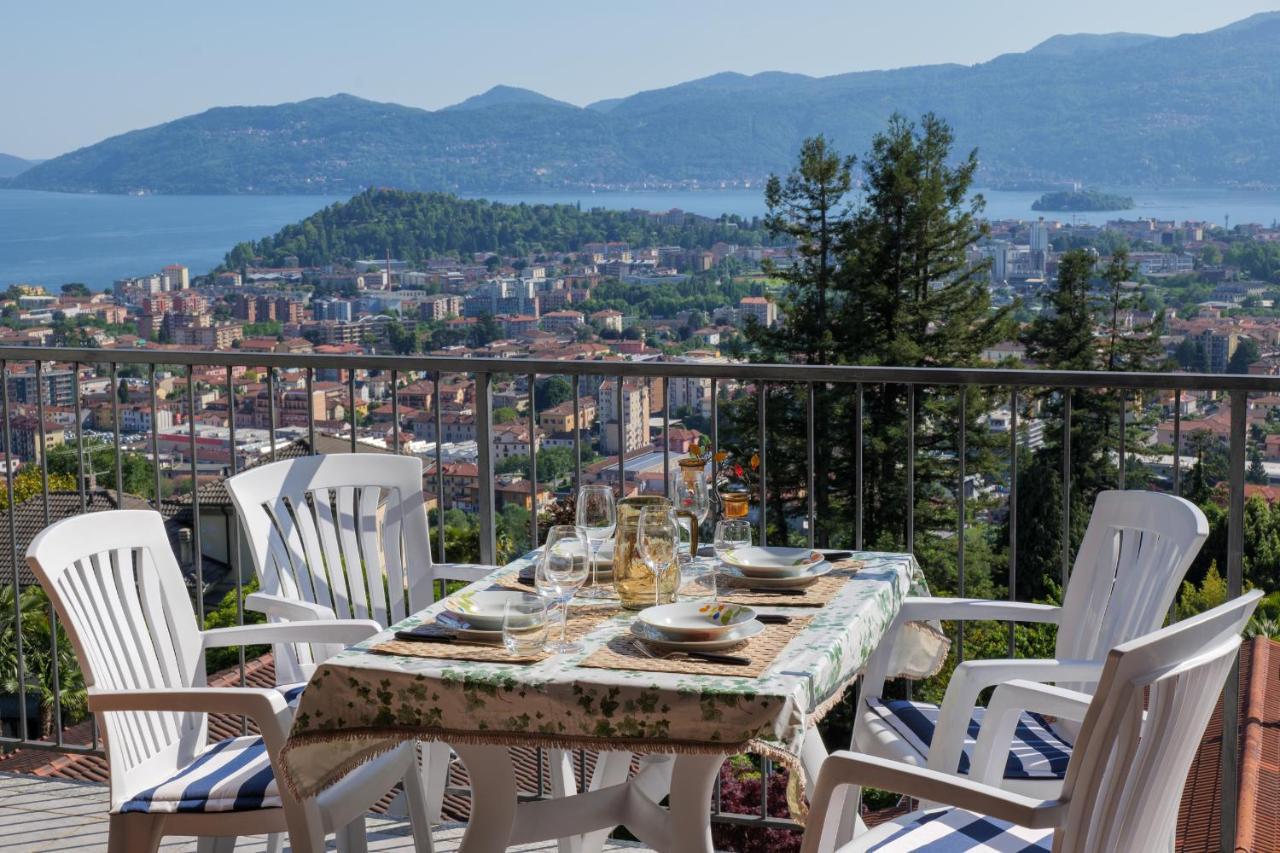 Ferienwohnung Panoramic'S Loft Tramonto Verbania Exterior foto