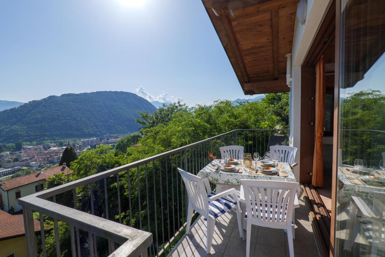 Ferienwohnung Panoramic'S Loft Tramonto Verbania Exterior foto