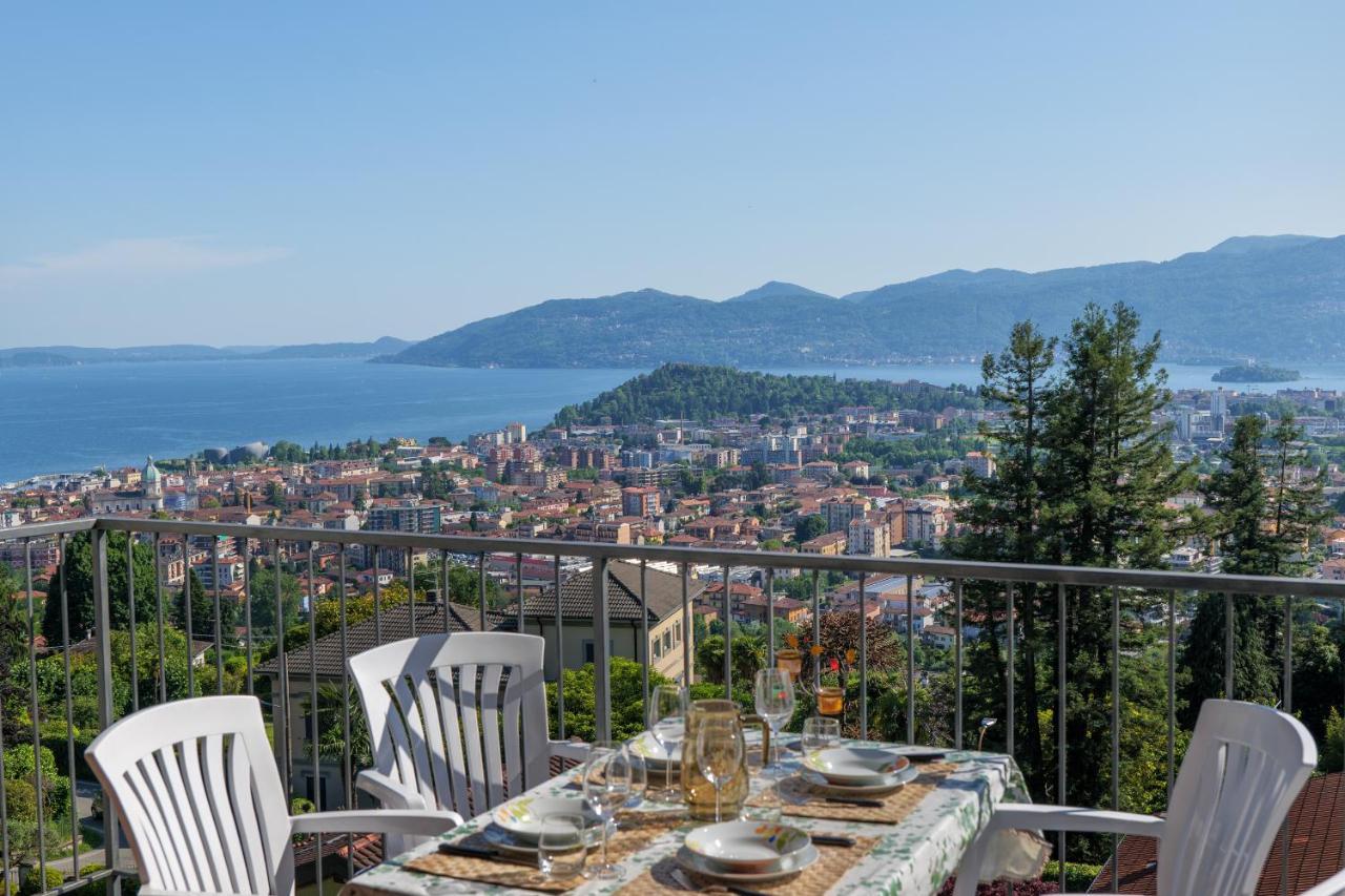 Ferienwohnung Panoramic'S Loft Tramonto Verbania Exterior foto
